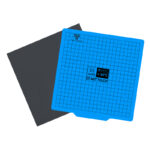 220x220mm Heat Bed Platform Sticker, Flexible Magnetic Two Layer Hot Bed Build Surface Tape