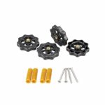 M4 Leveling Nut, Durable Hot Bed Springs, Corrosion-Resistant DIY Enthusiasts for 3D Printer