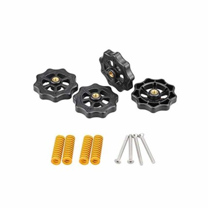 M4 Leveling Nut, Durable Hot Bed Springs, Corrosion-Resistant DIY Enthusiasts for 3D Printer