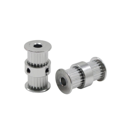 Aluminum GT2 Double Head Timing Pulley group