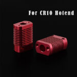 CR8 CR10 All-Metal Radiator Heat Sink (Red) for E3D V6 CREALITY CR-10 CR-10s 3D Printer - Image 3