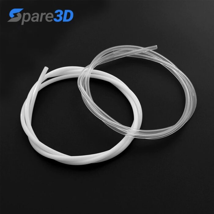 White and Transparent PTFE Tube 1.75mm