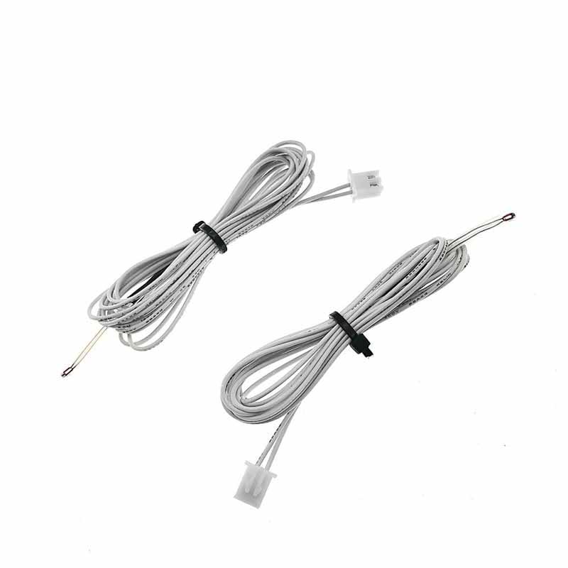 NTC100K Thermistor With Copper Tip Thermistor 100k NTC With Copper Tip 1 Meter Cable Temperature Sensor - Image 1