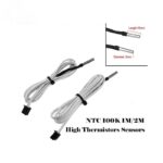 High Temperature HT-NTC 100K Thermistor with 1 Meter Cable - Image 2