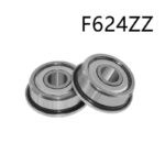 F624ZZ Flanged Ball Bearing