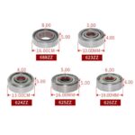 F608zz Flanged Ball Bearing - Image 3